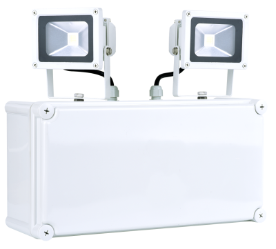 ESQUIRE 20W Emergency Twin Flood Light