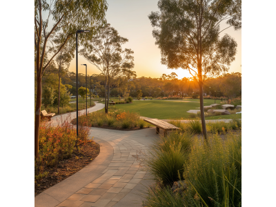 Tapered Octagonal Light Poles