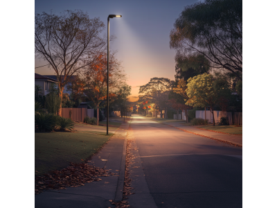 Square Light Poles