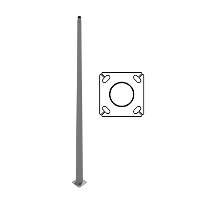 Horizon Tapered Round Pole 5.0m